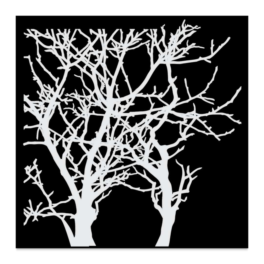 Open in modal - The Crafter's Workshop Stencil - Branches, 12" x 12"