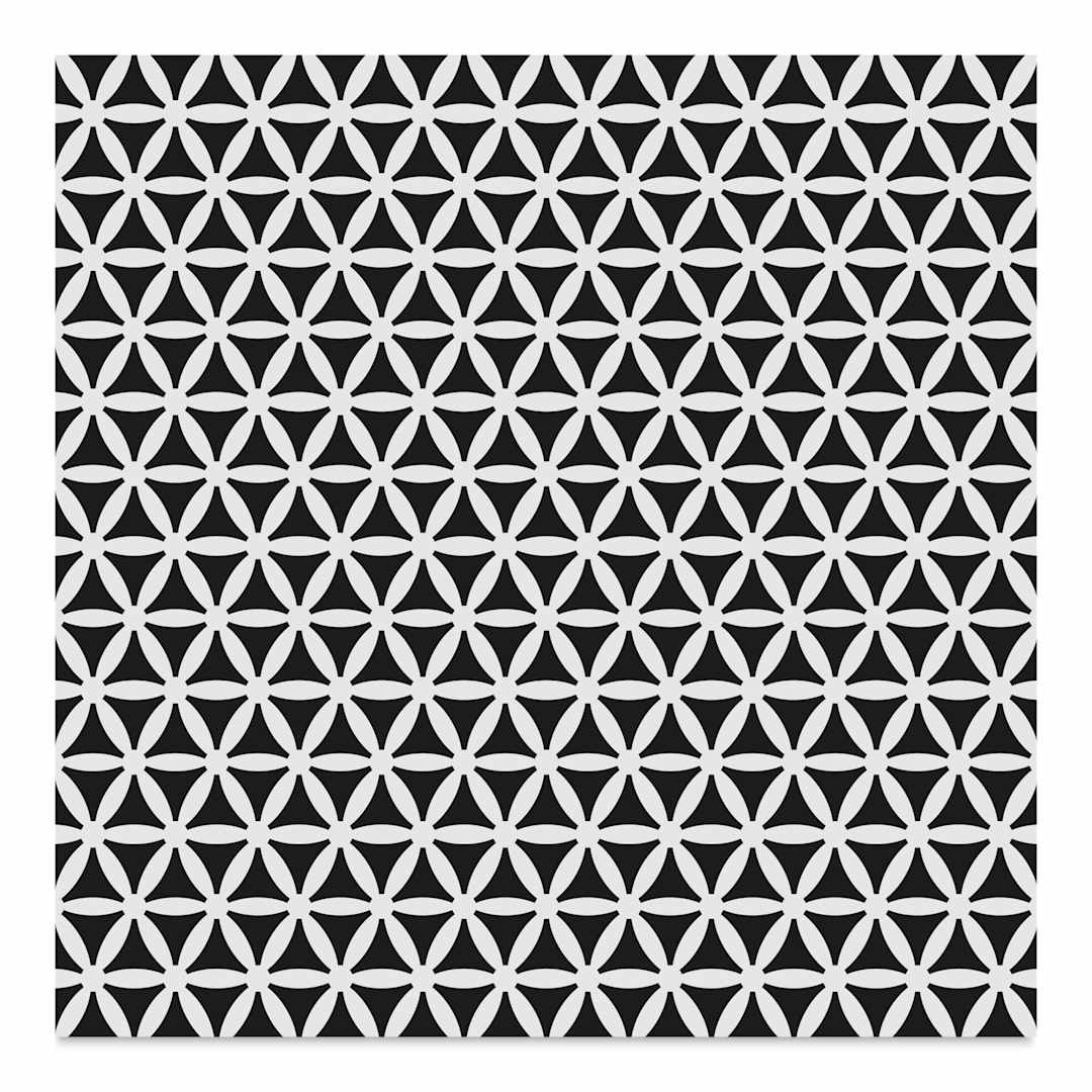 Open in modal - The Crafter's Workshop Stencil - Kaleidoscope, 6" x 6"