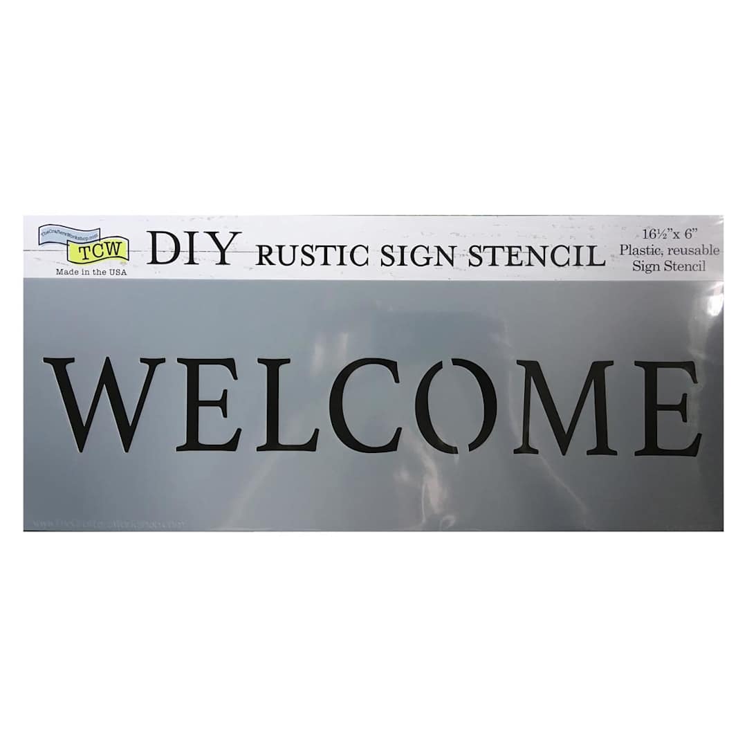 Open in modal - The Crafter's Workshop Stencils Welcome