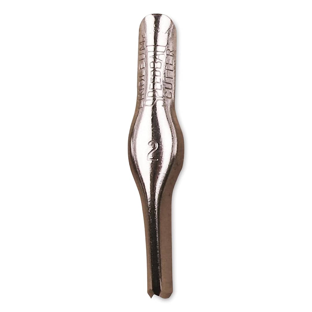 Open in modal - Speedball Linoleum Cutter - Pkg of 12, No. 2 Large V