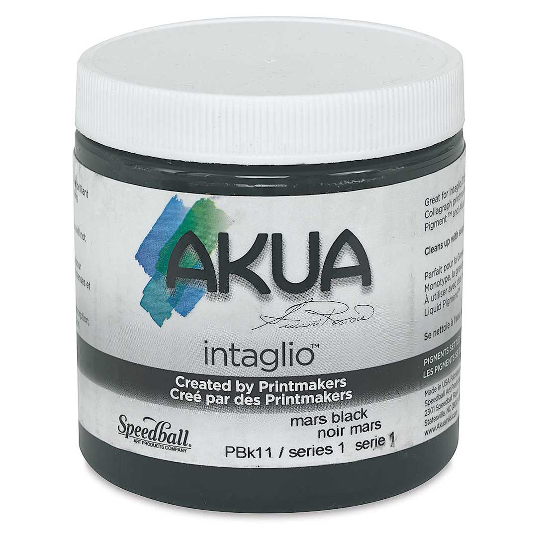 Open in modal - Akua Intaglio Ink - Mars Black, 237 ml