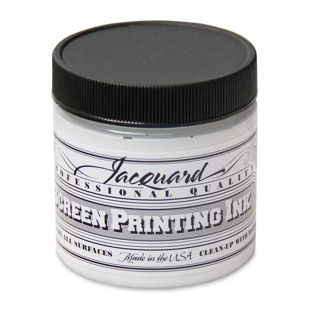 Open in modal - Jacquard Screen Printing Ink - Super Opaque White, 4 oz