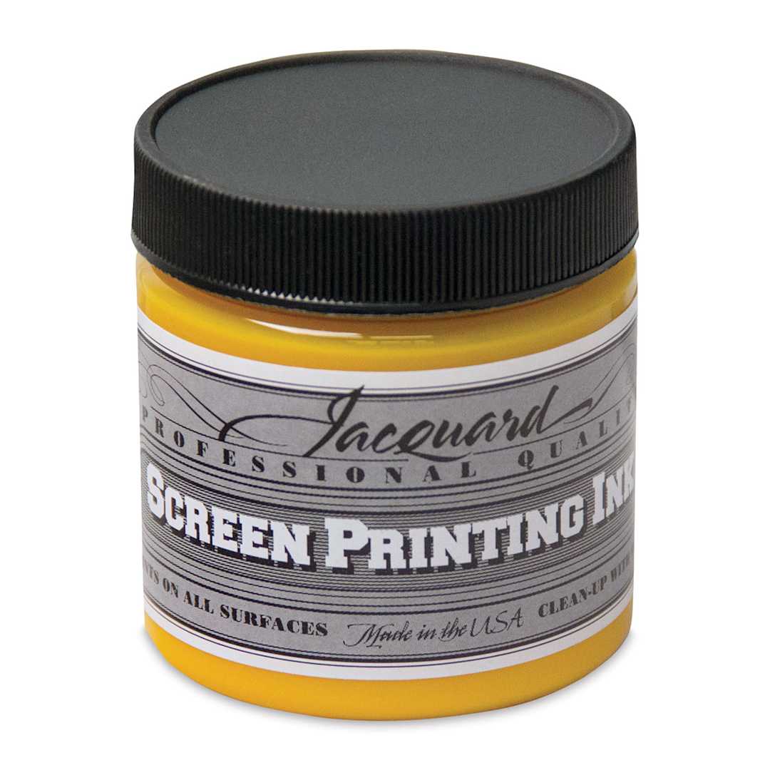 Open in modal - Jacquard Screen Printing Ink - Process Yellow, 4 oz