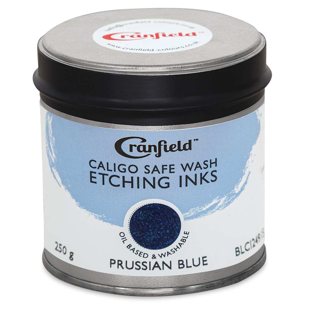 Open in modal - Cranfield Caligo Safe Wash Etching Ink - Prussian Blue, 250 g Can - front