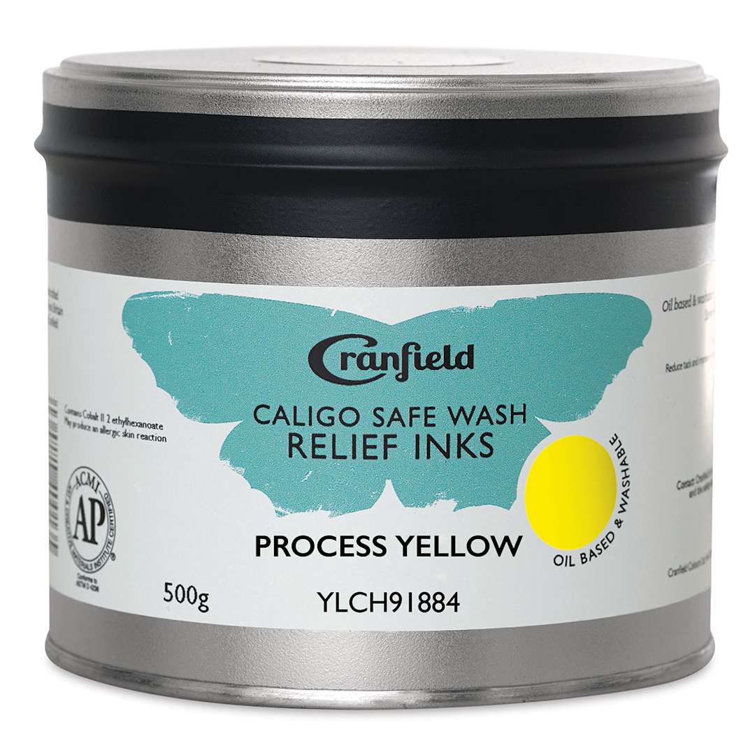 Open in modal - Cranfield Caligo Safe Wash Relief Ink - Process Yellow, 500 g