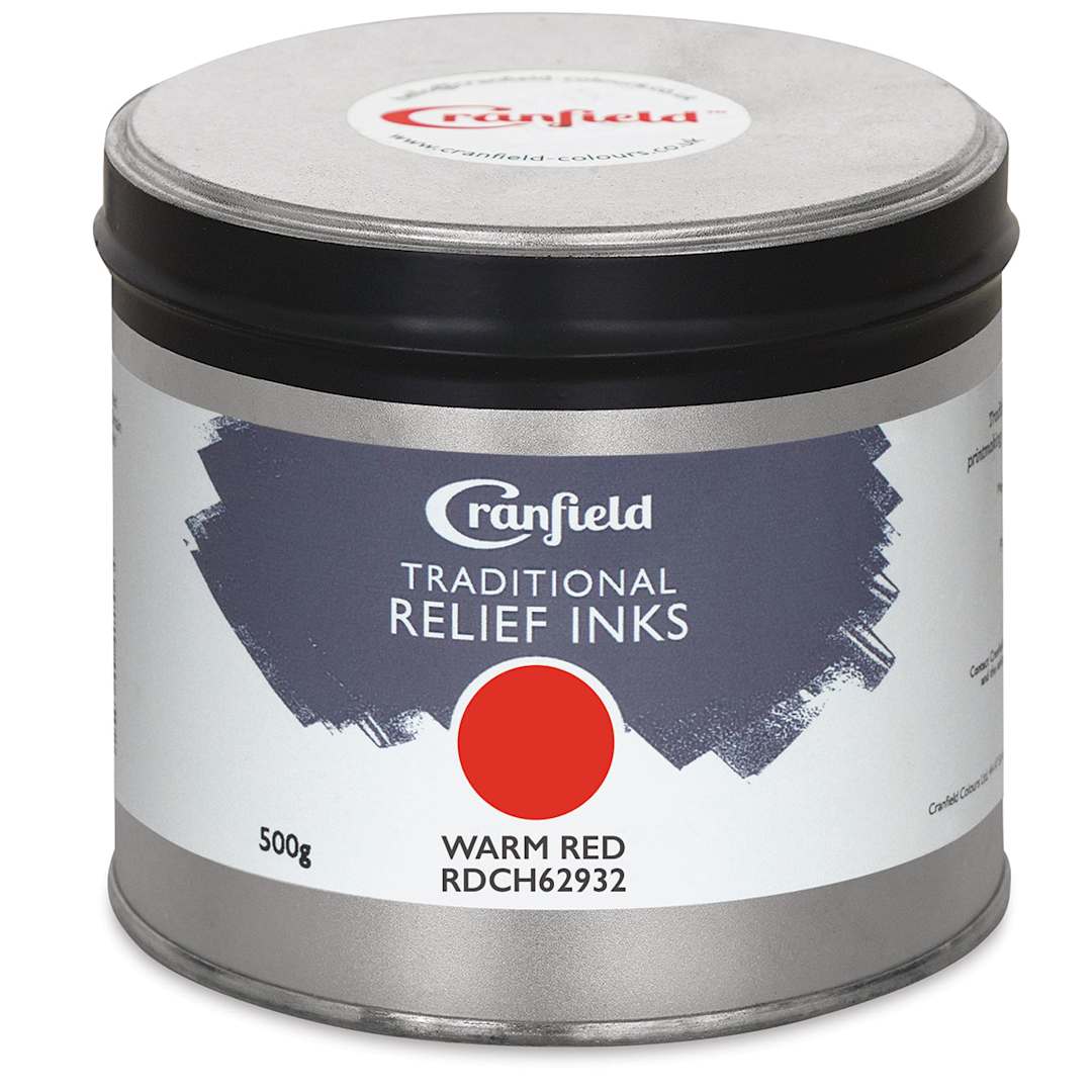 Open in modal - Cranfield Traditional Relief Ink - Warm Red, 500 g