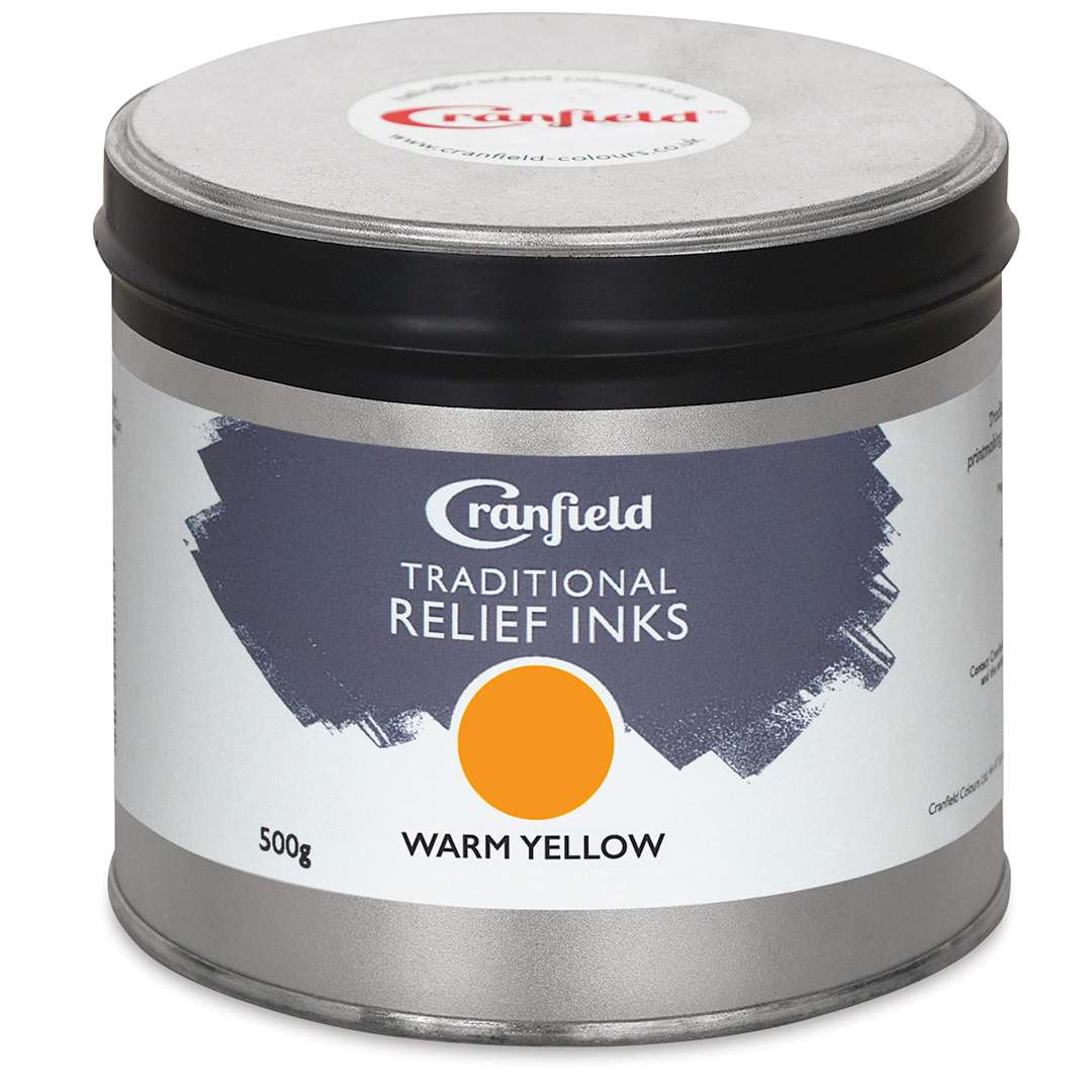 Open in modal - Cranfield Traditional Relief Ink - Warm Yellow, 500 g