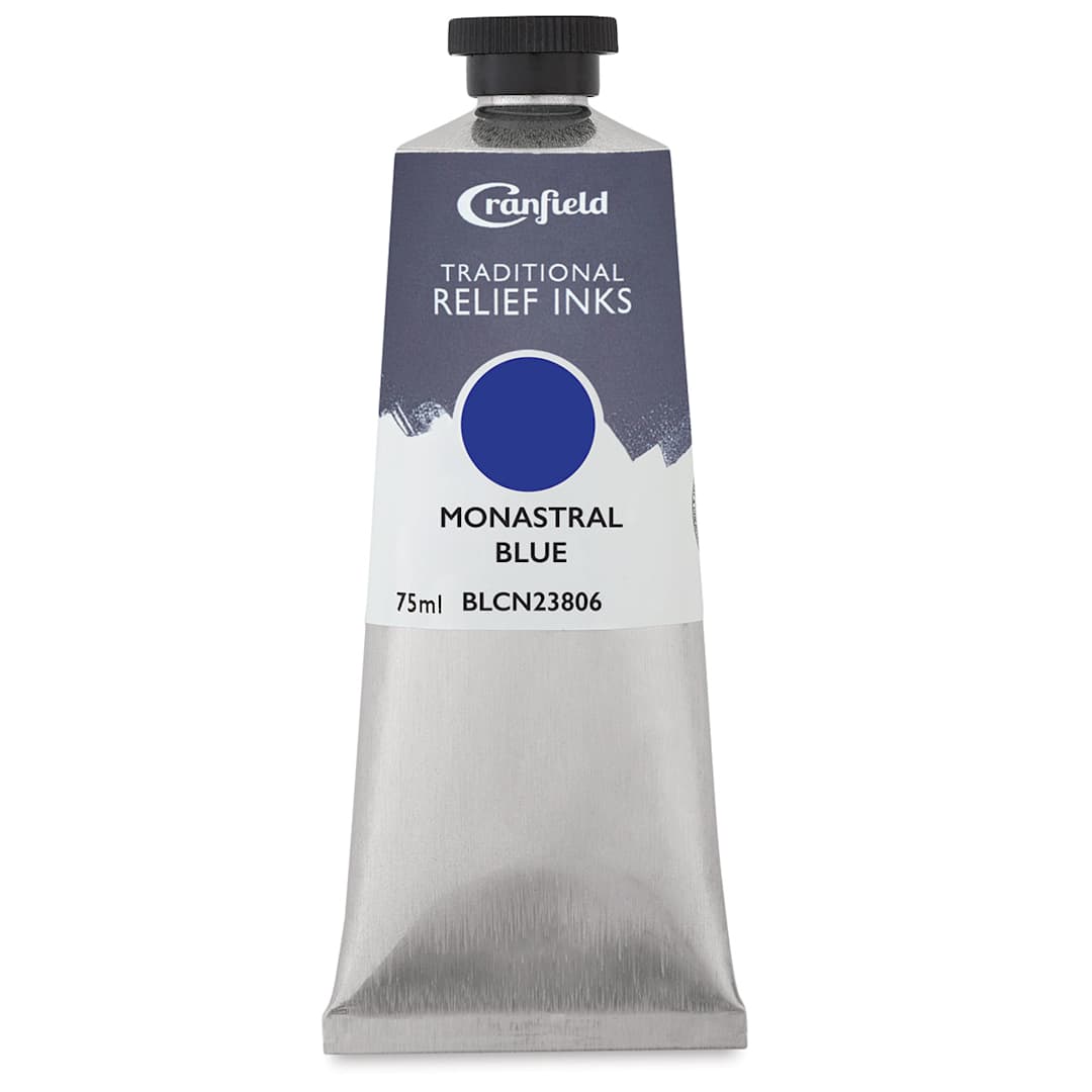 Open in modal - Cranfield Traditional Relief Ink - Monastral Blue, 75 ml