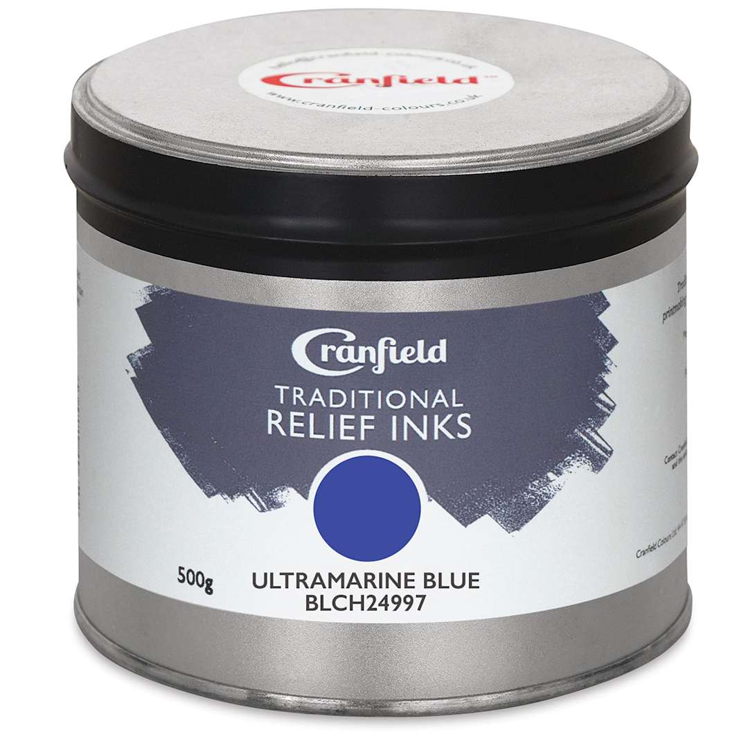 Open in modal - Cranfield Traditional Relief Ink - Ultramarine Blue, 500 g