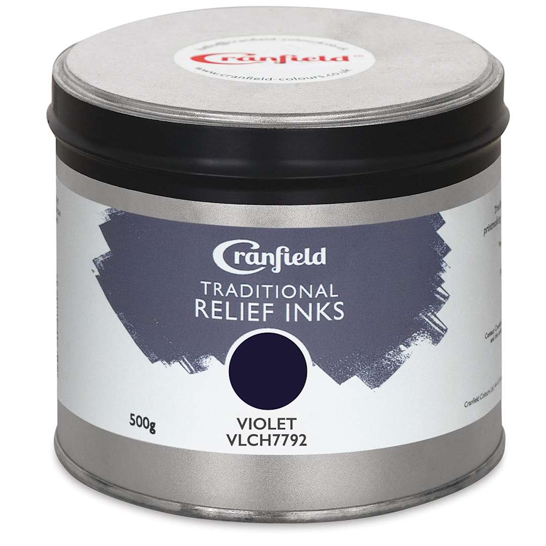 Open in modal - Cranfield Traditional Relief Ink - Violet, 500 g