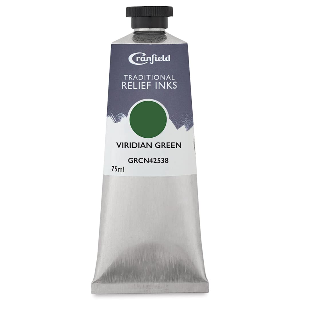 Open in modal - Cranfield Traditional Relief Ink - Viridian Green, 75 ml
