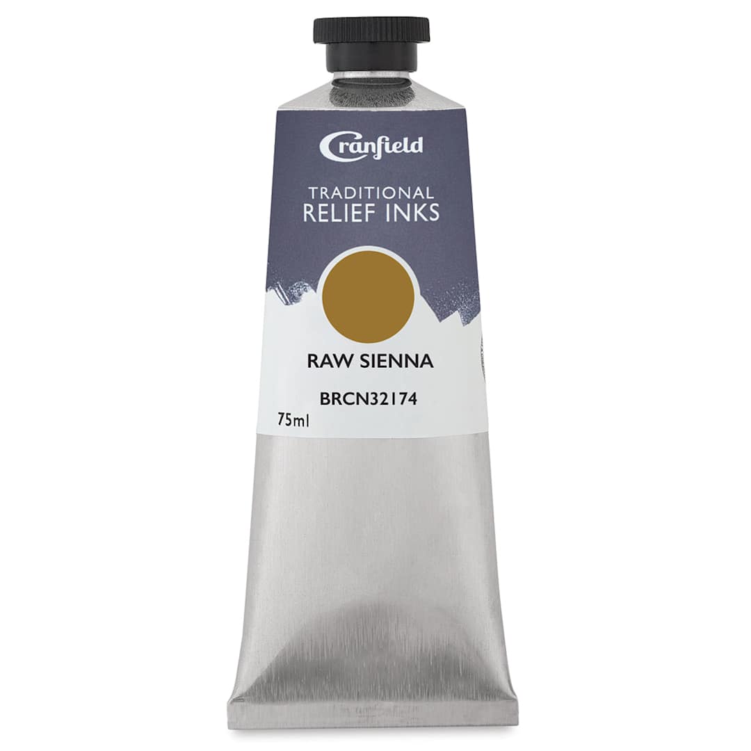 Open in modal - Cranfield Traditional Relief Ink - Raw Sienna, 75 ml