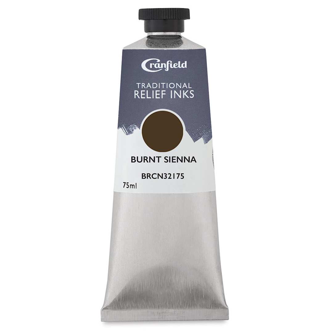 Open in modal - Cranfield Traditional Relief Ink - Burnt Sienna, 75 ml