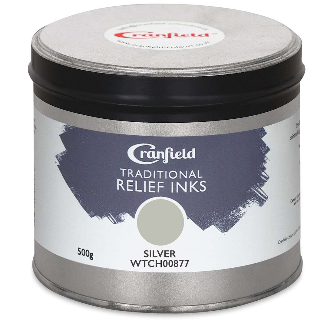 Open in modal - Cranfield Traditional Relief Ink - Silver, 500 g