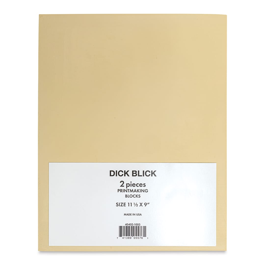 Open in modal - Blick E-Z-Cut Printing Blocks - Pkg of 2, 9" x 11-1/2"