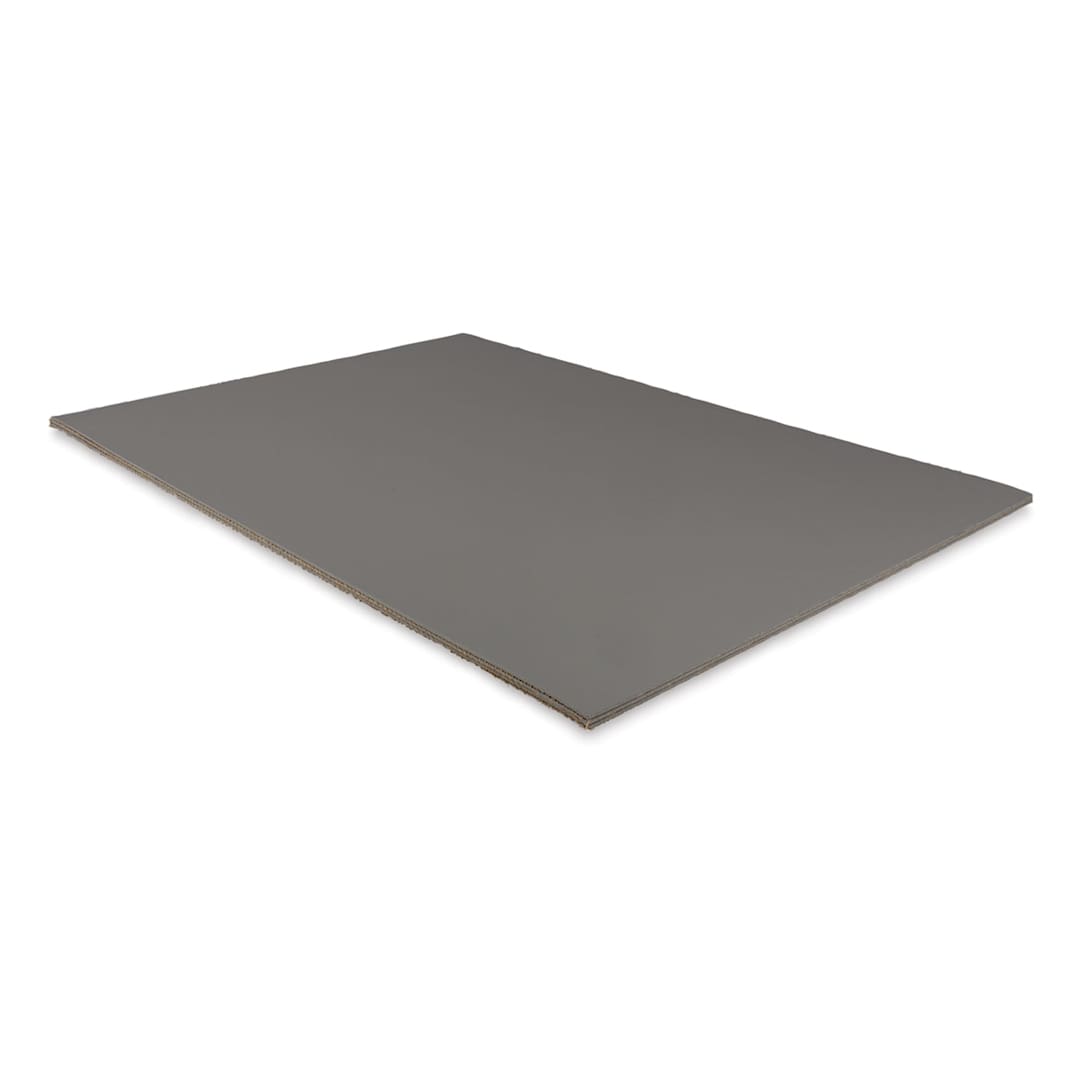 Open in modal - Blick Battleship Gray Linoleum - 24" x 36", Unmounted