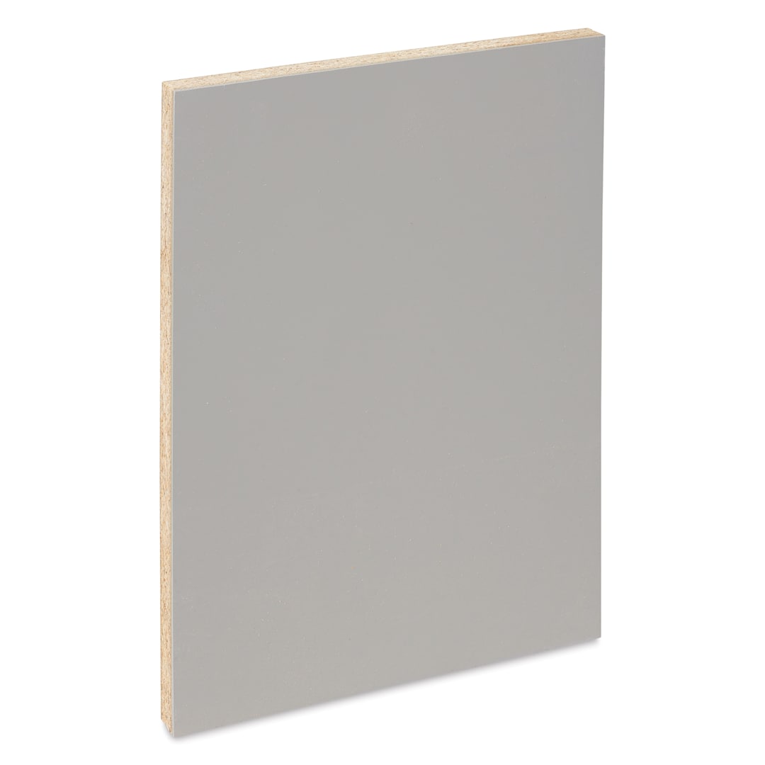 Open in modal - Blick Battleship Gray Linoleum - Block, 12" x 18", Mounted