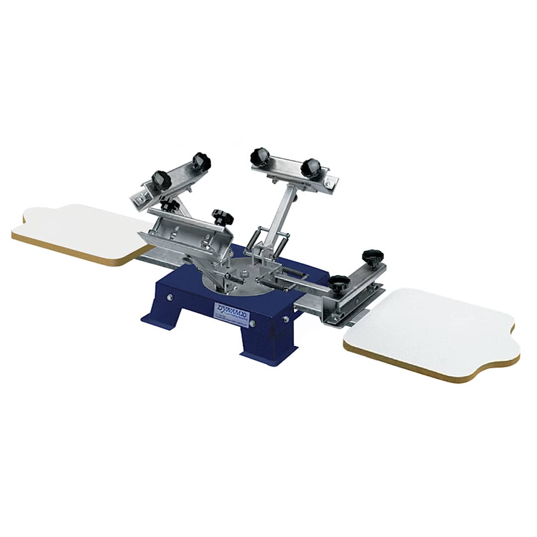Open in modal - Dynamic 2-Station, 4-Color Screen Printer - Bench Model