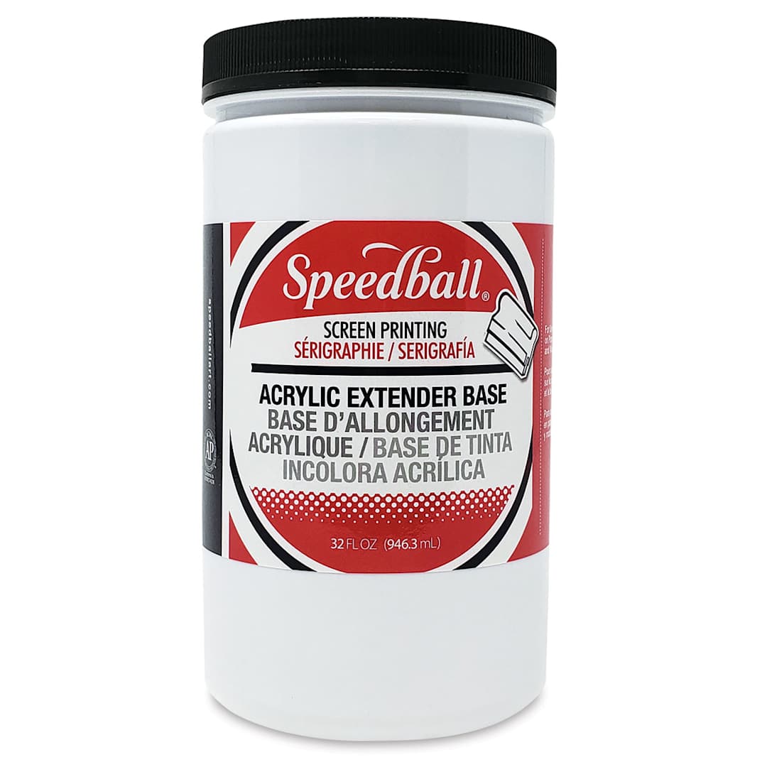 Open in modal - Speedball Screen Printing Acrylic Extender Base - Quart, Jar