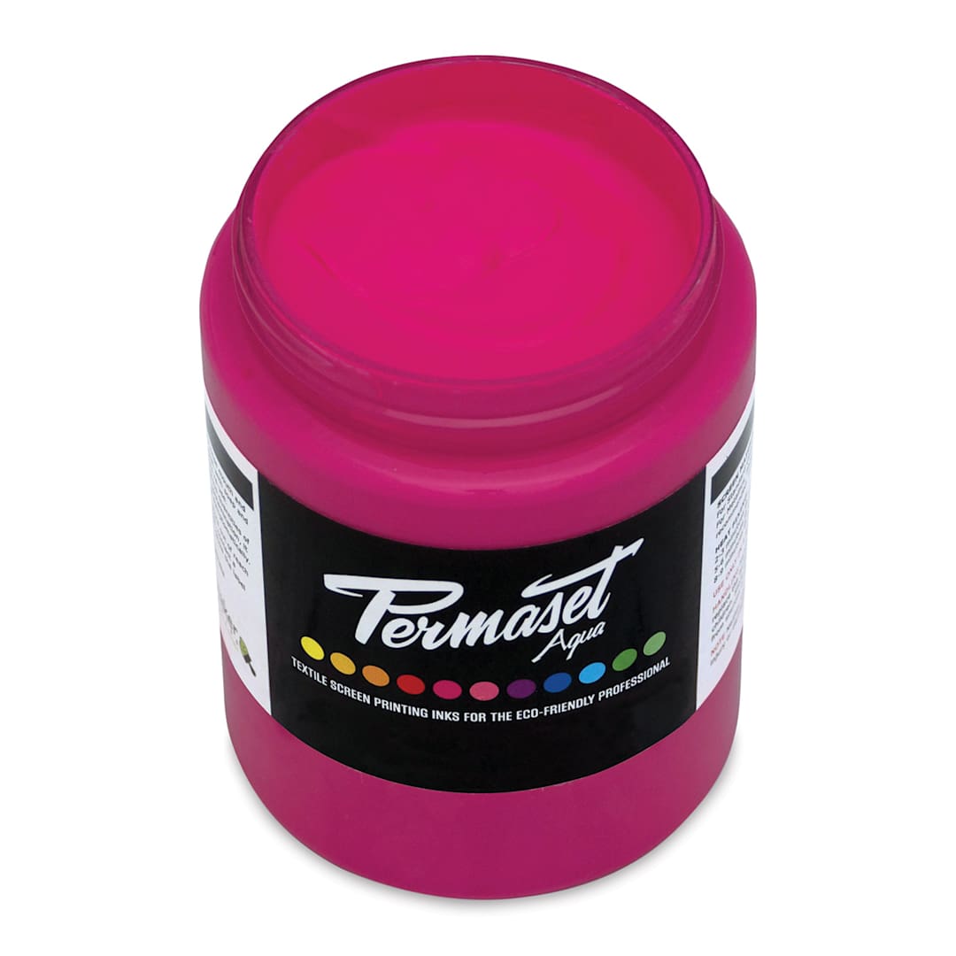 Open in modal - Permaset Aqua Fabric Ink - Supercover Glow Pink, 300 ml