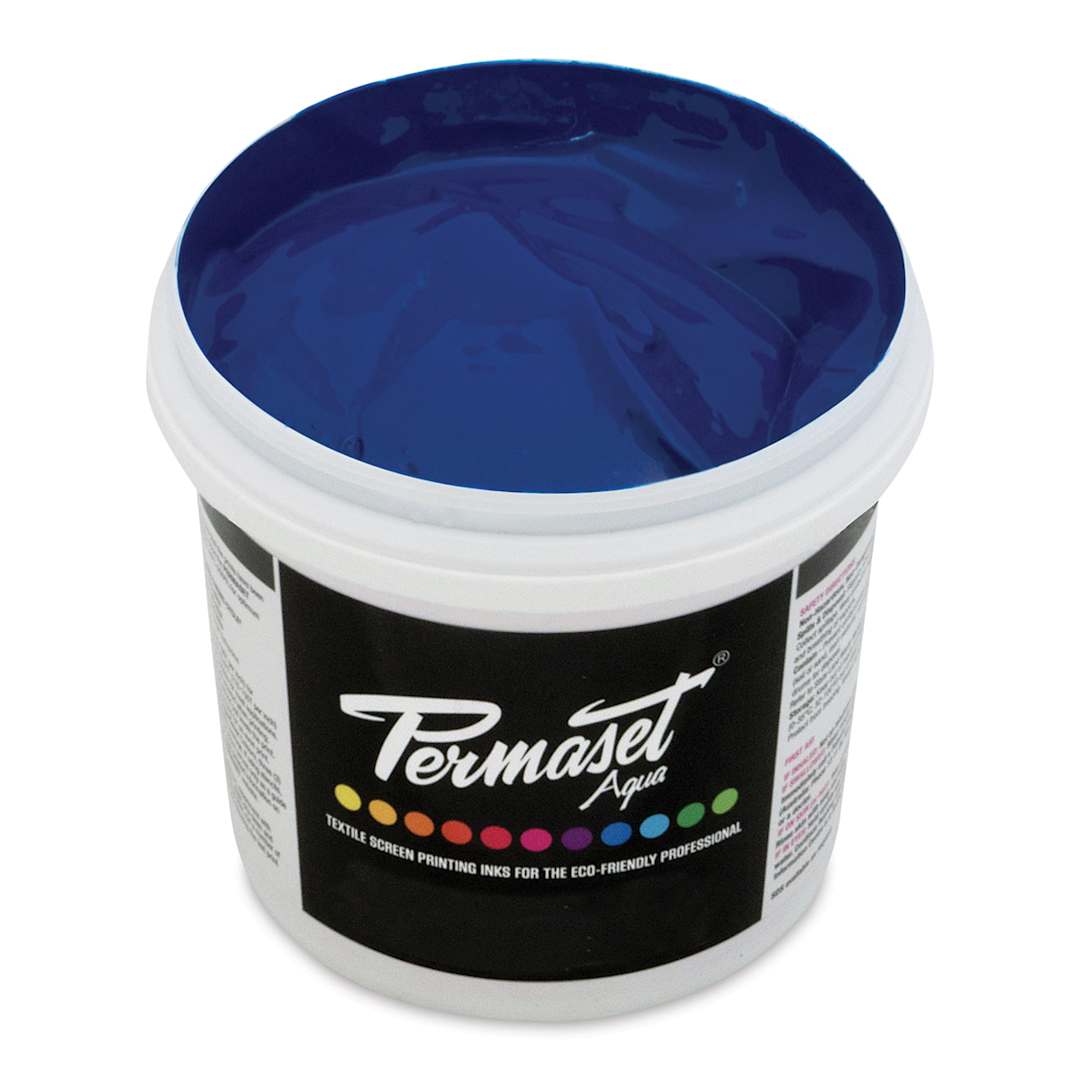 Open in modal - Permaset Aqua Fabric Ink - Blue B, Liter
