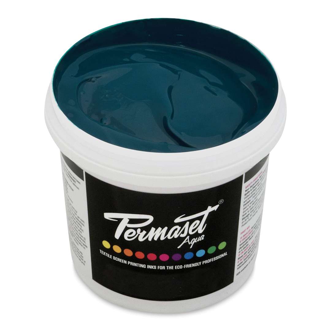Open in modal - Permaset Aqua Fabric Ink - Green B, Liter
