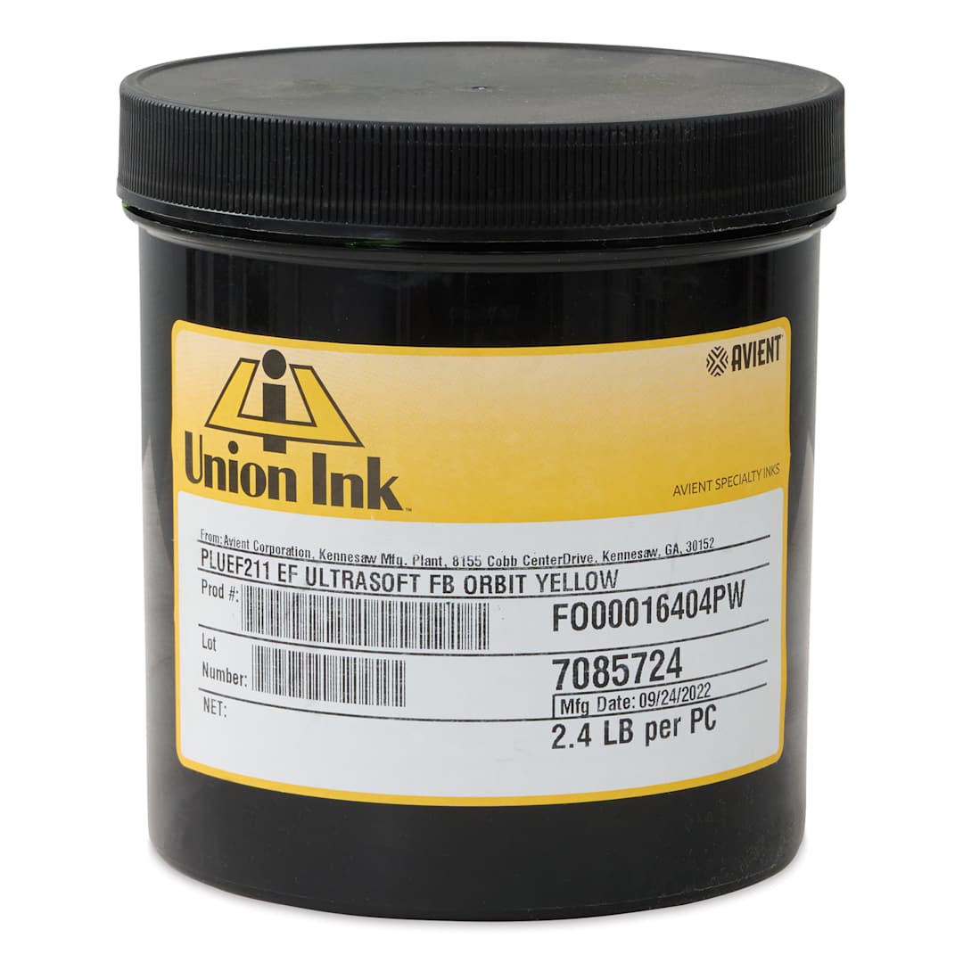 Open in modal - Union Ultrasoft Plastisol Liberty Series Ink - Quart, Orbit Yellow