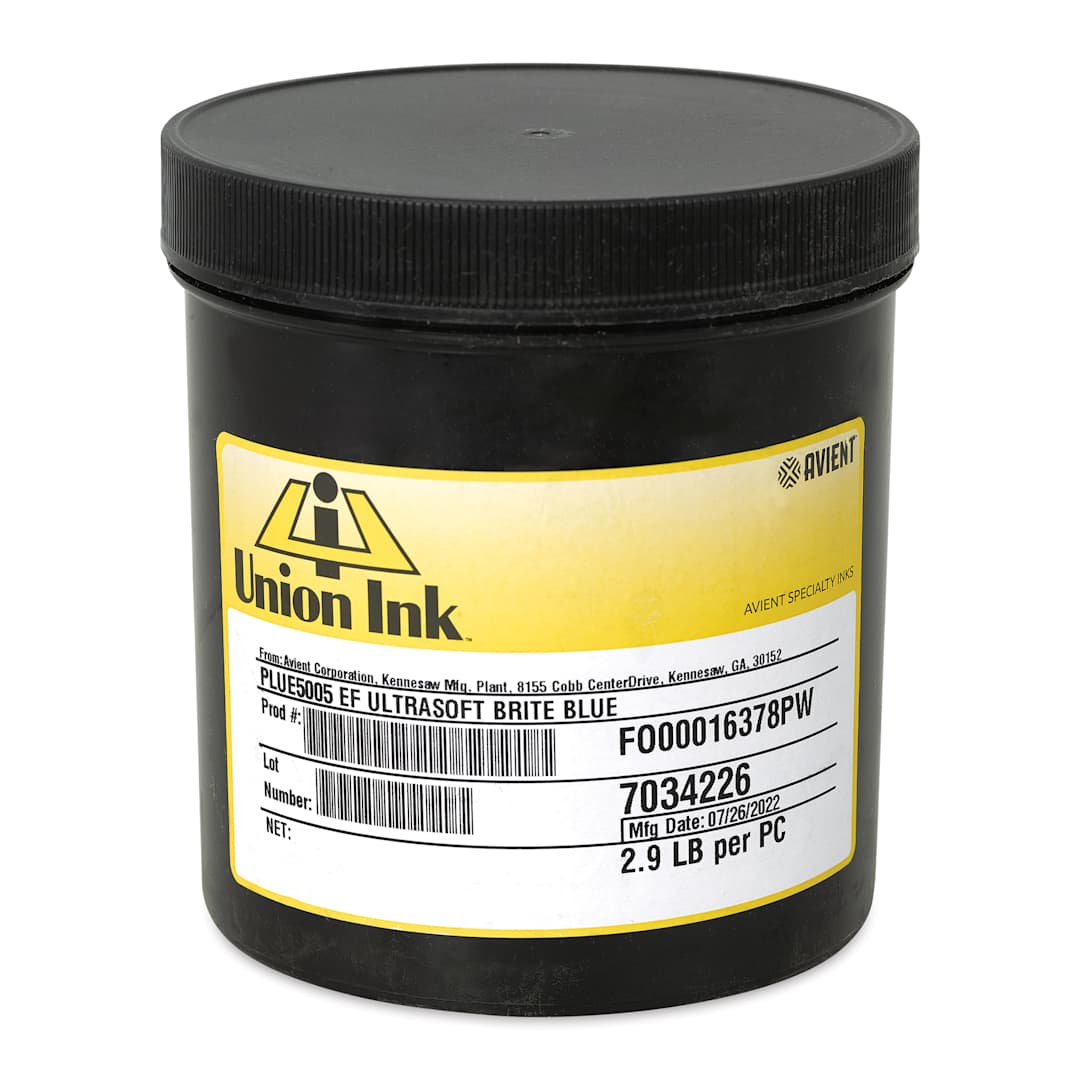 Open in modal - Union Ultrasoft Plastisol Liberty Series Ink - Quart, Brite Blue