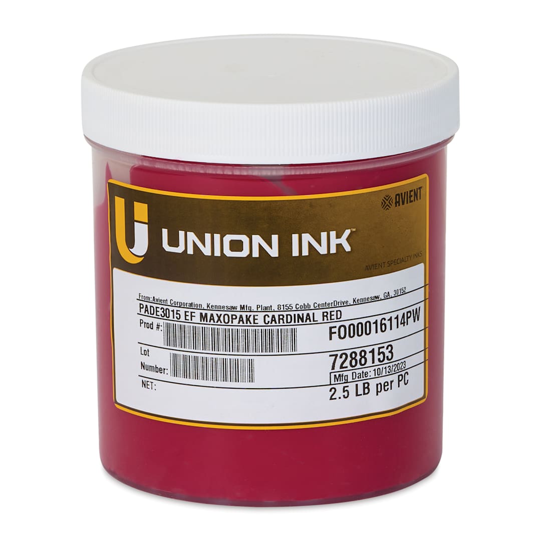Open in modal - Union Maxopake Liberty Series Ink - Quart, Cardinal Red