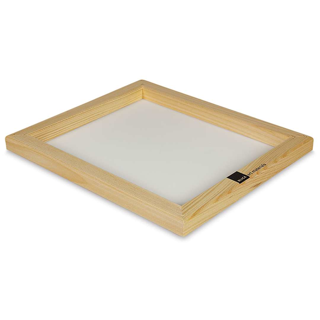 Open in modal - Blick Screen Printing Frame - 10" x 12", 110 Monofilament Polyester Mesh (Top of frame)