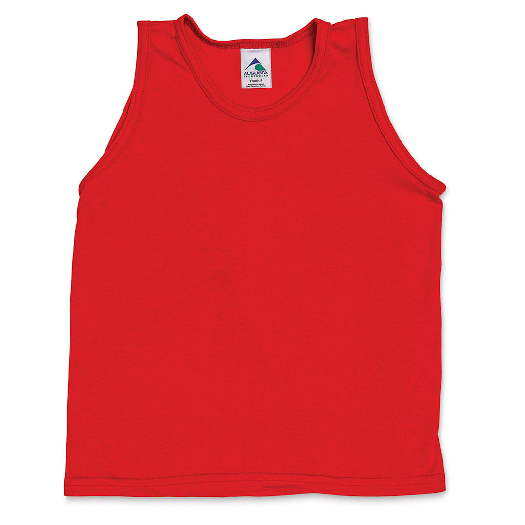 Open in modal - Youth Tank Top - Red, Small