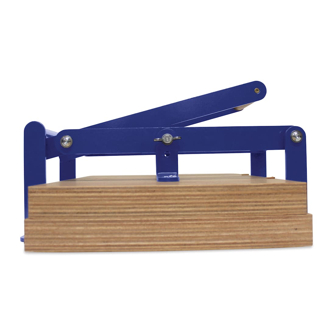 Open in modal - Woodzilla Hand Lino Press - Blue, 11-3/4" x 16-1/2"