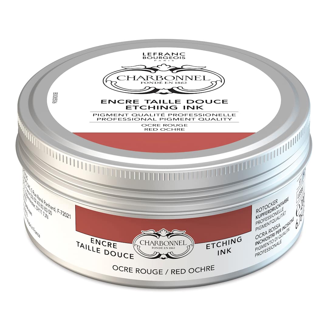 Open in modal - Charbonnel Etching Ink - Red Ochre, 200 ml