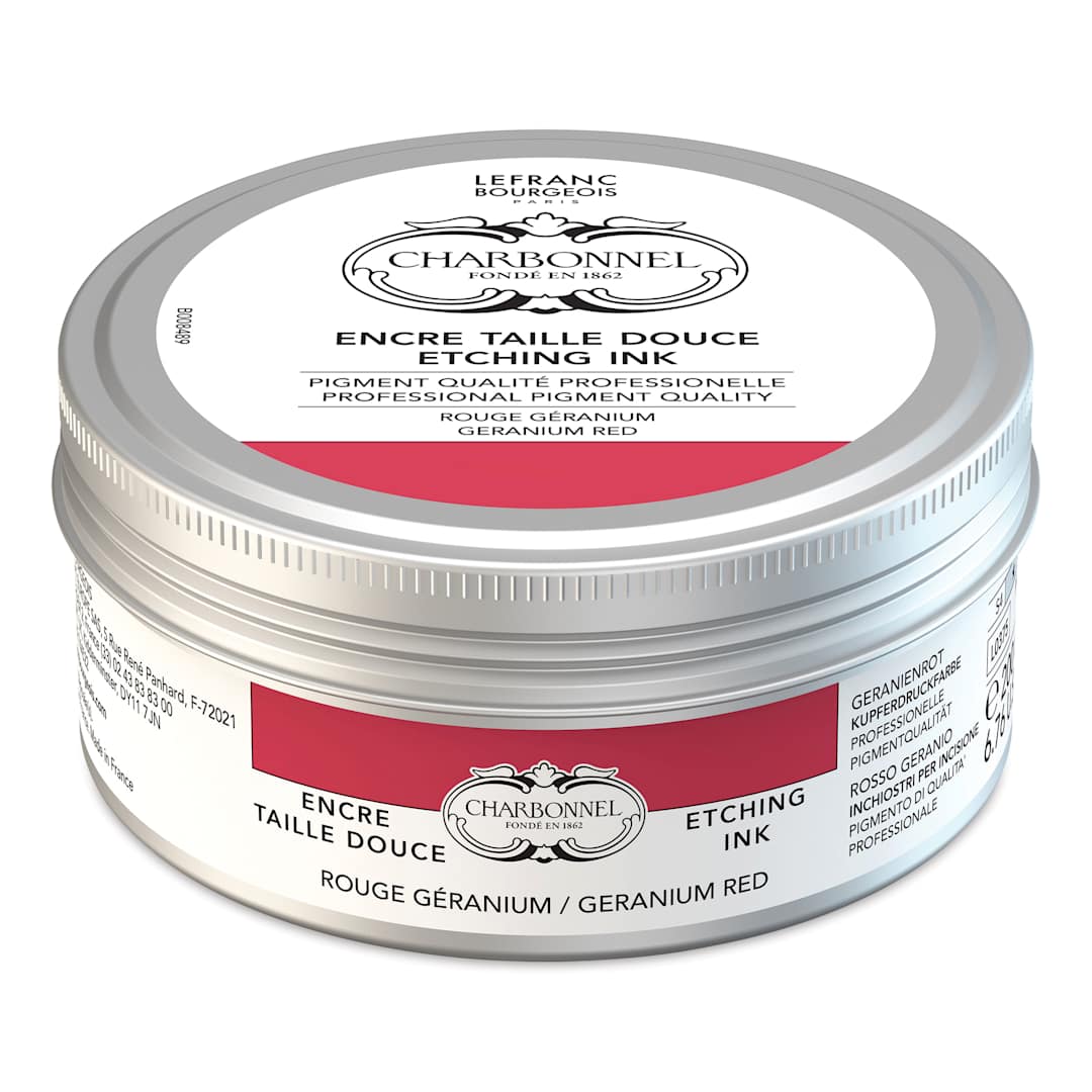 Open in modal - Charbonnel Etching Ink - Geranium Red, 200 ml