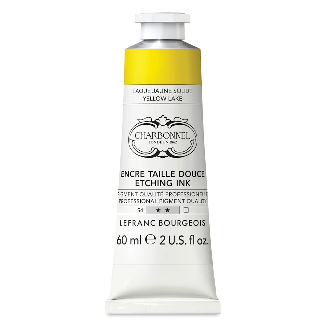 Open in modal - Charbonnel Etching Ink - Permanent Yellow Lake, 60 ml