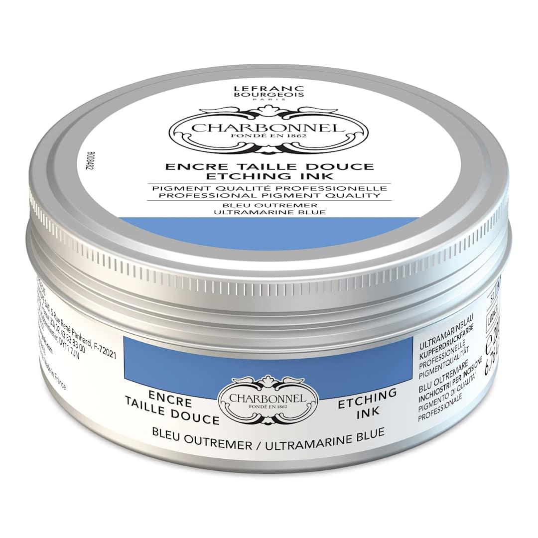 Open in modal - Charbonnel Etching Ink - Ultramarine Blue, 200 ml
