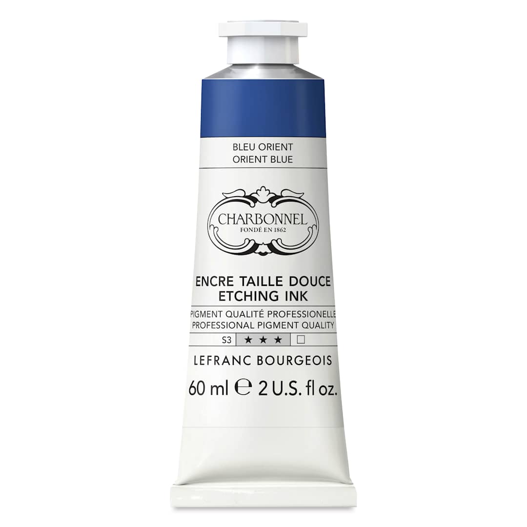 Open in modal - Charbonnel Etching Ink - Oriental Blue, 60 ml