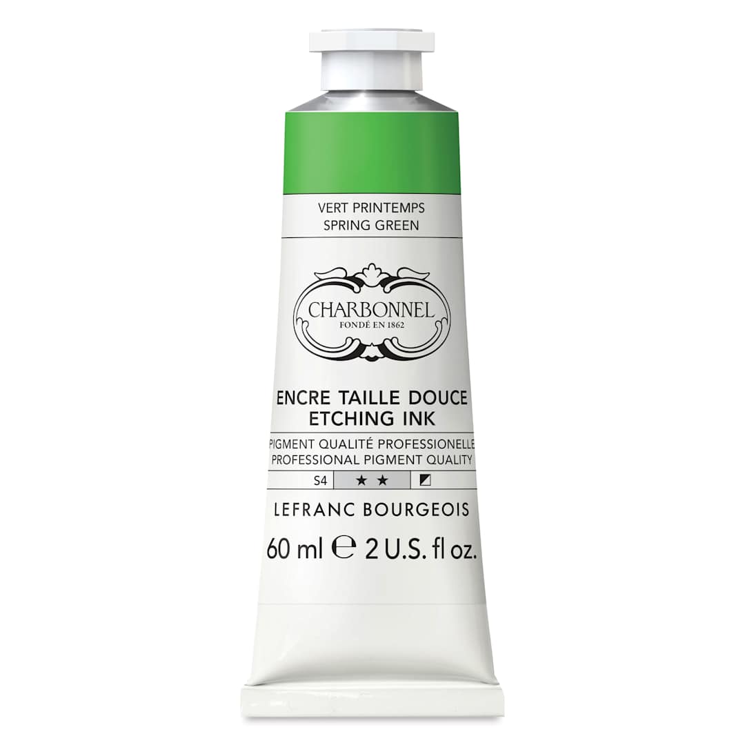 Open in modal - Charbonnel Etching Ink - Spring Green, 60 ml