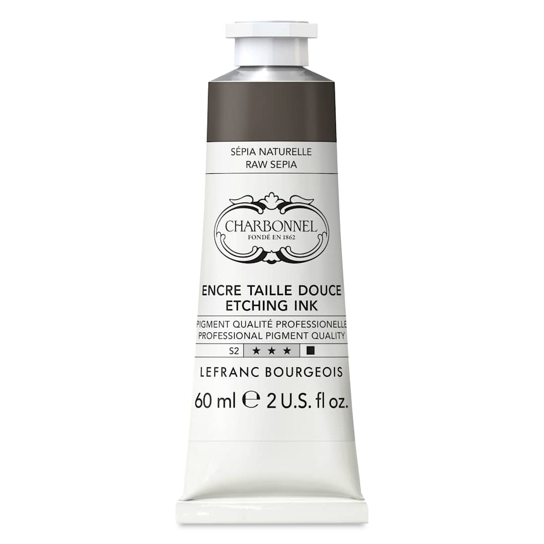 Open in modal - Charbonnel Etching Ink - Raw Sepia, 60 ml