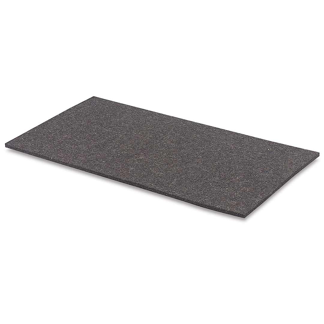 Open in modal - Blick Wool Cushion Blanket for Econo Etch - 10" x 19" x 1/4", Gray
