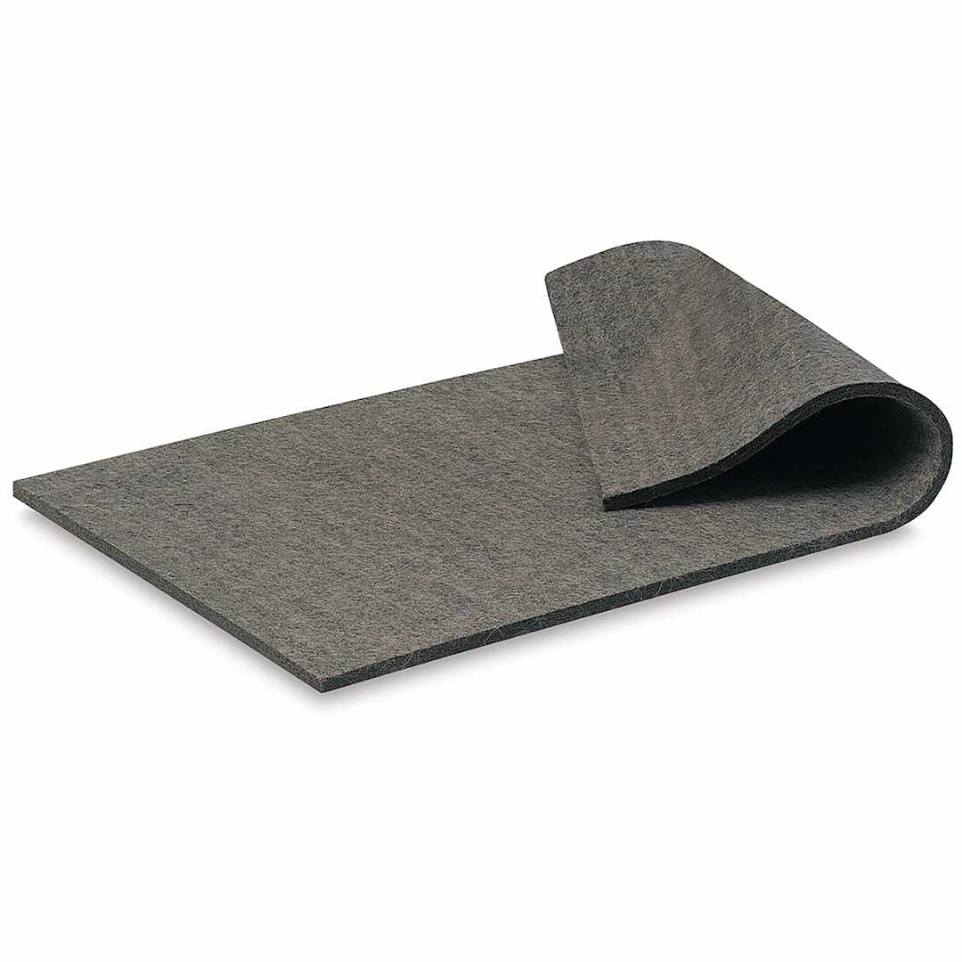 Open in modal - Blick Cushion Blanket for Econo Etch Model II Press - 10.5" x 19" x 1/4", Gray