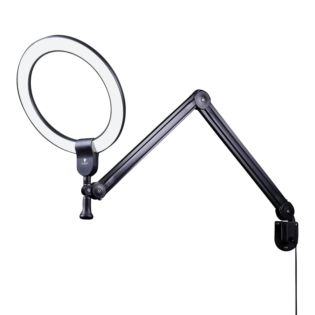 Open in modal - Daylight Aura On Arm LED Ring Light