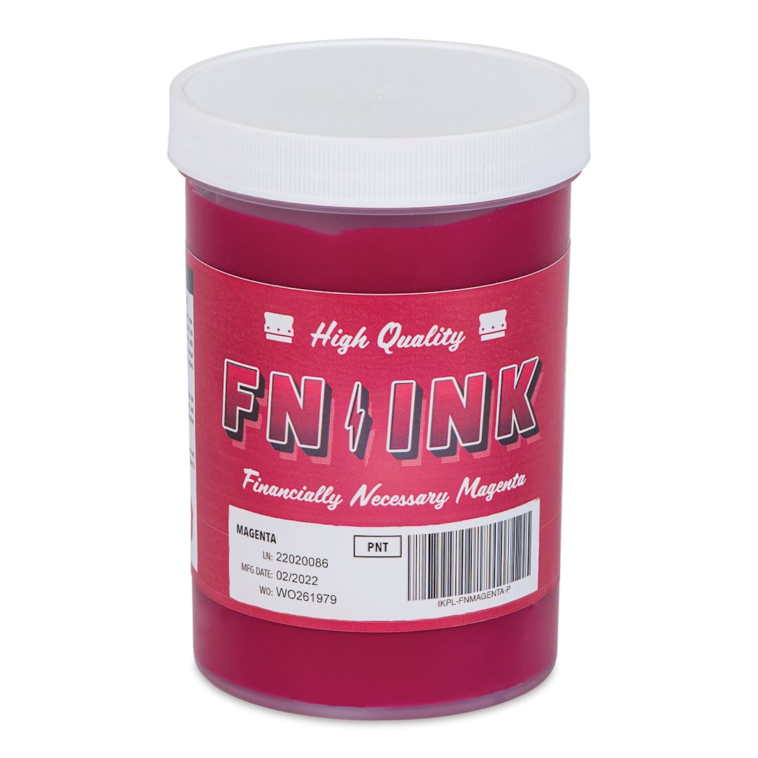 Open in modal - FN Ink Plastisol Screen Printing Ink - Magenta, Pint