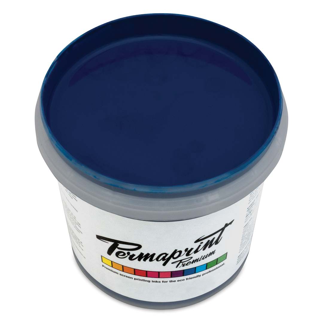 Open in modal - Permaprint Premium Screen Ink - Aquatone Blue, 1 L