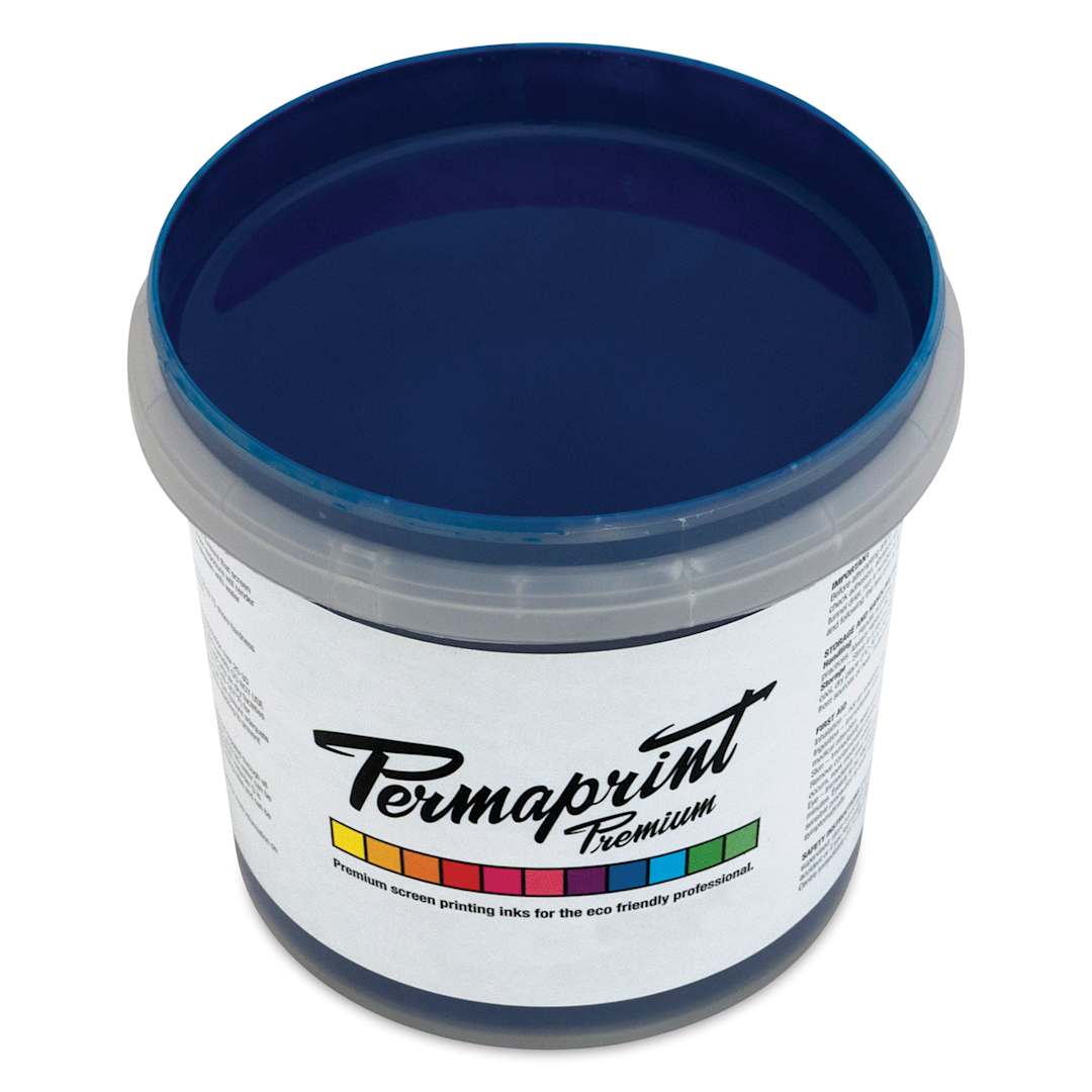 Open in modal - Permaprint Premium Screen Ink - Process Cyan, 1 L