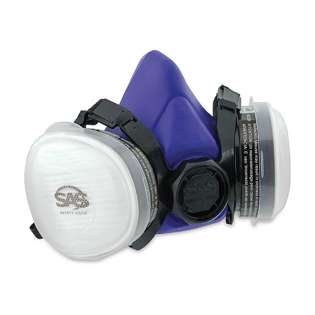 Open in modal - SAS Safety Bandit Disposable Respirator - Large