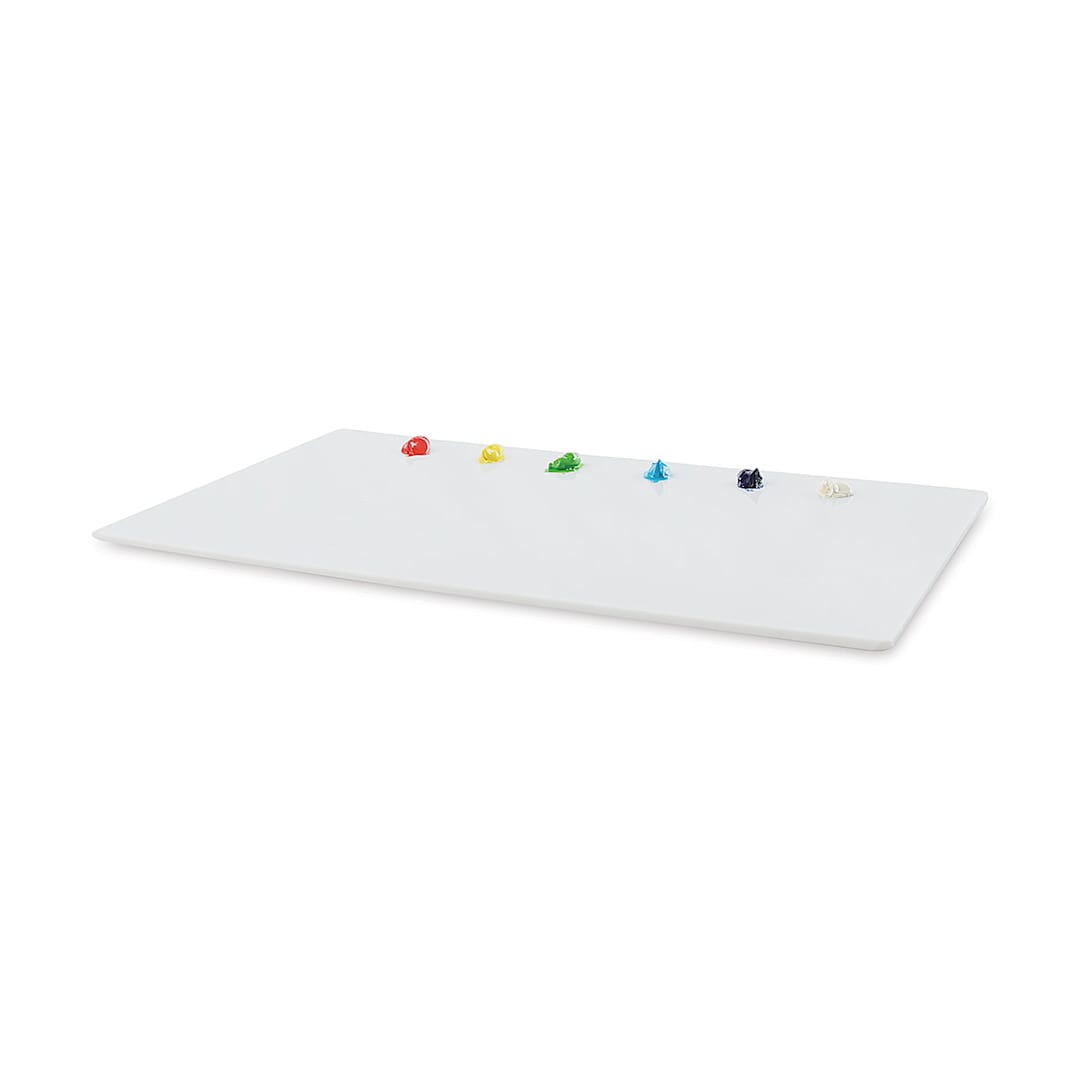 Open in modal - New Wave u.go Plein Air Anywhere - Plastic Palette, White, Medium (paint not included)
