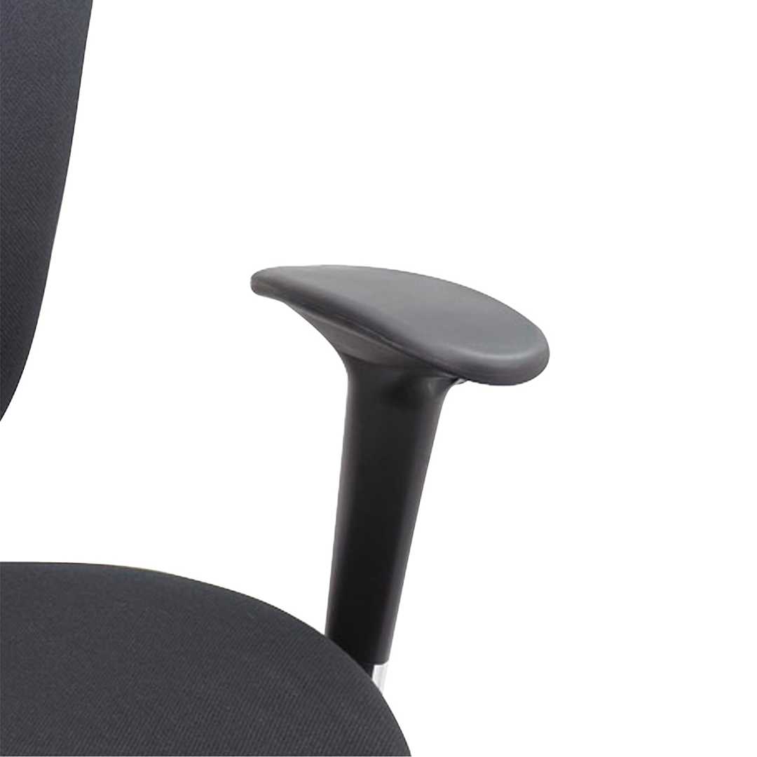 Open in modal - Safco Metro Drafting Chair - Black, Optional Adjustable Arm Set