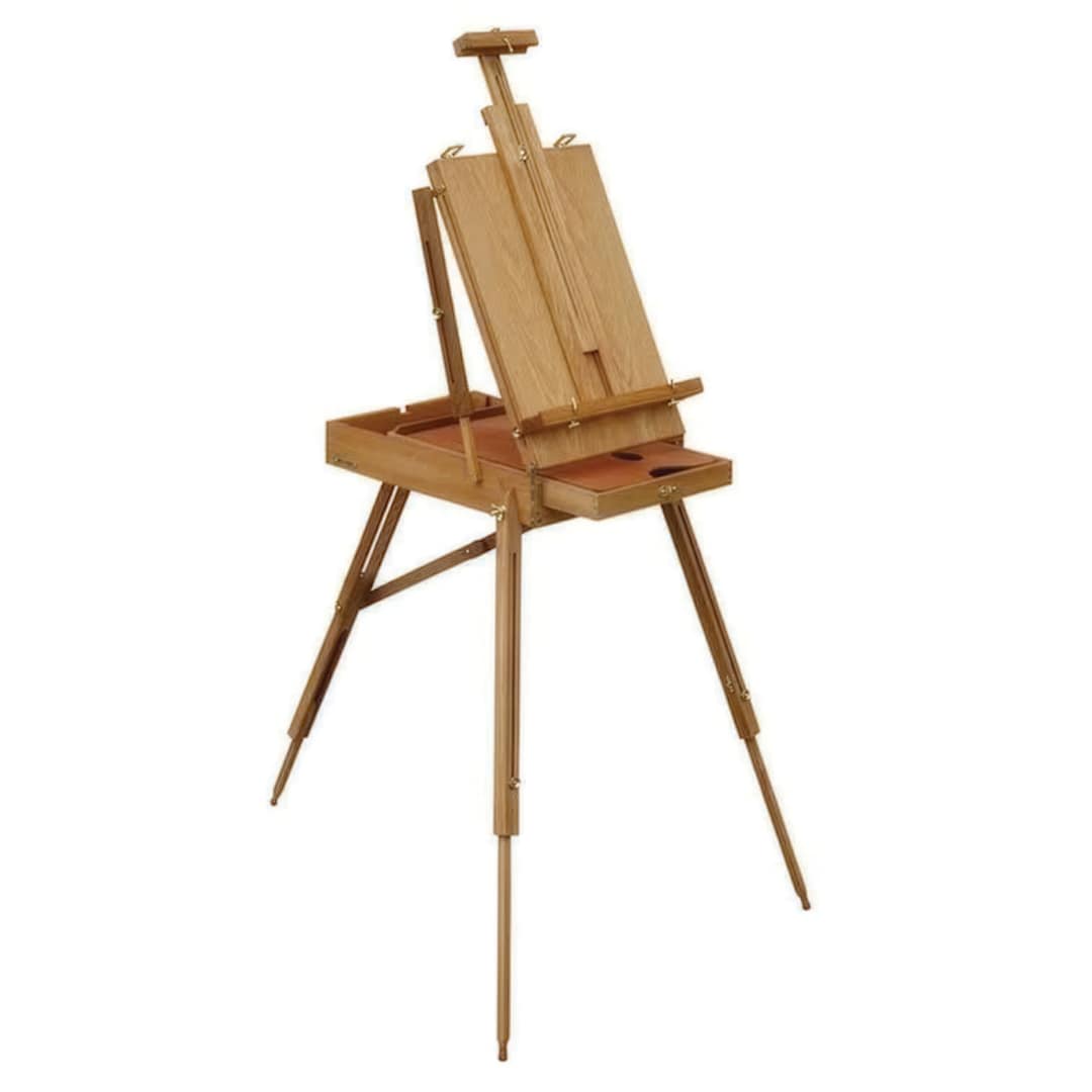Open in modal - Art Alternatives Sonoma Elm Sketch Box Easel