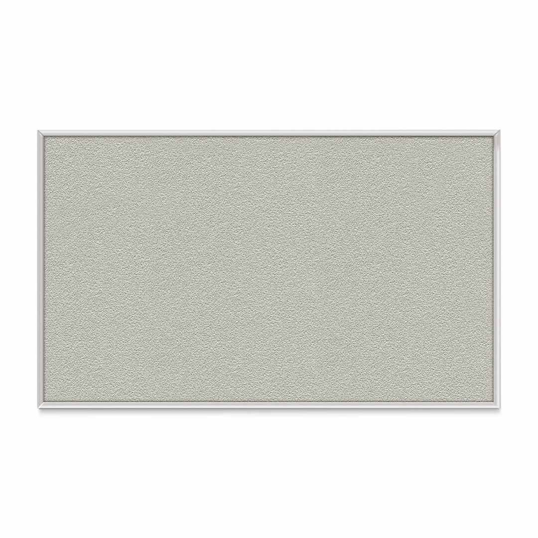 Open in modal - Ghent PremaTak Tackboard - 24" x 36", Silver, Vinyl, Aluminum Frame